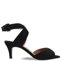 J Renee Sandals|Women's , Soncino Sandal Black Suede
