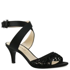 J Renee Pumps & Heels|Women's , Soncino Sandal Black Lace