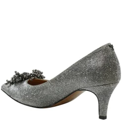 J Renee Pumps & Heels|Women's , Tacitha Pump Pewter Glitter