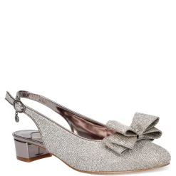 J Renee Pumps & Heels|Women's , Tanay Pump Pewter Glitter