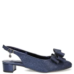 J Renee Pumps & Heels|Women's , Tanay Pump Navy Glitter