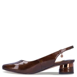J Renee Pumps & Heels|Women's , Taveta Pump Bronze Patent
