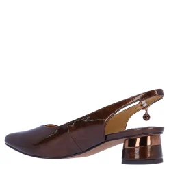 J Renee Pumps & Heels|Women's , Taveta Pump Bronze Patent