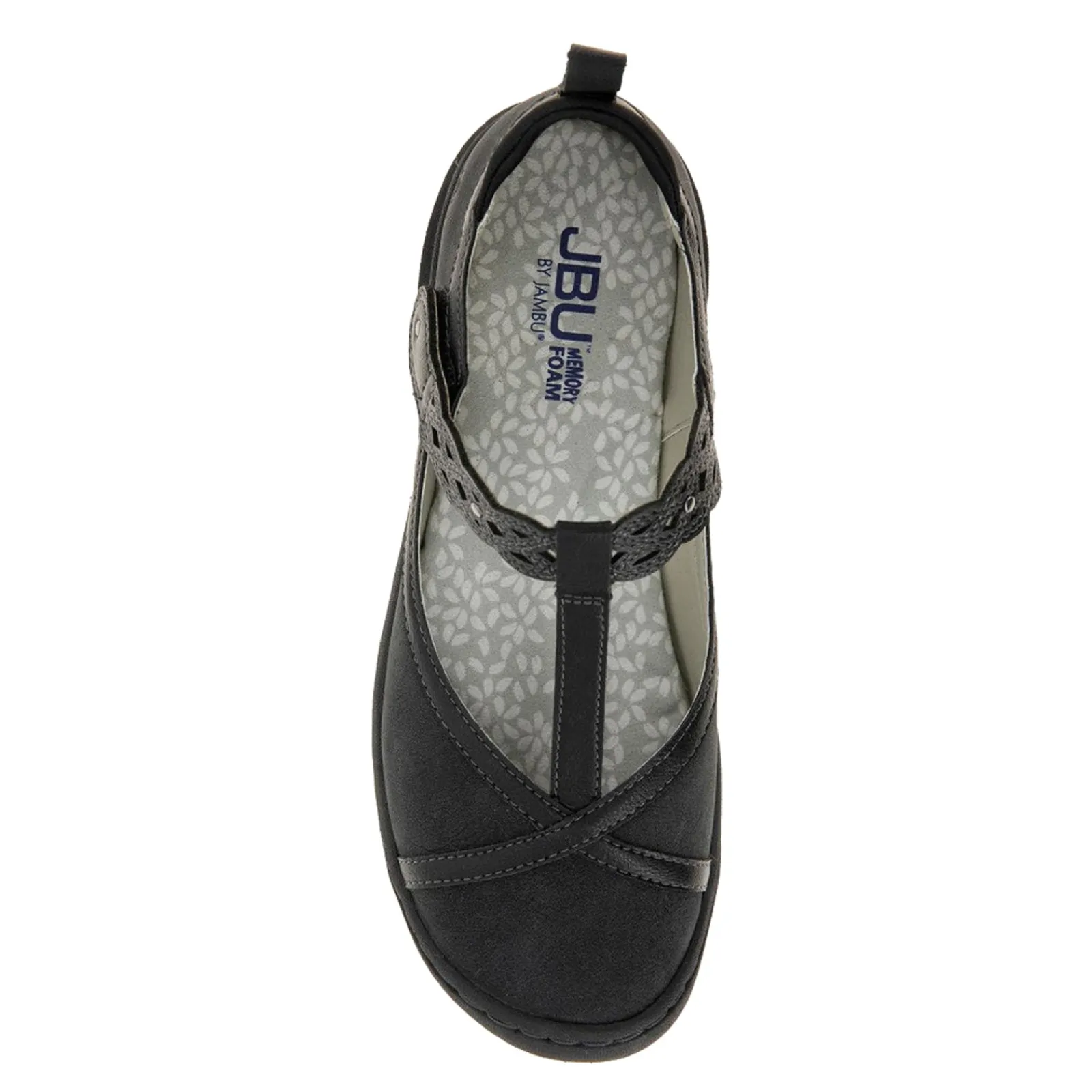JBU by Jambu Flats|Women's , Buttercup Slip-On - Wide Width Black
