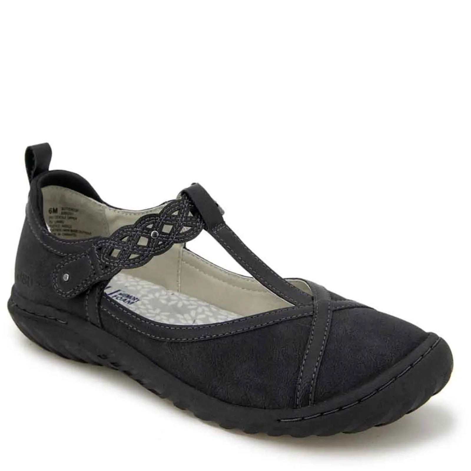 JBU by Jambu Flats|Women's , Buttercup Slip-On Black