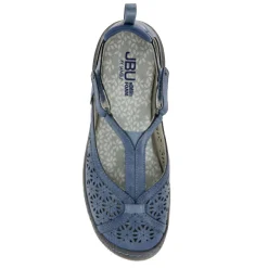 JBU by Jambu Flats|Women's , Daffodil Slip-On Denim