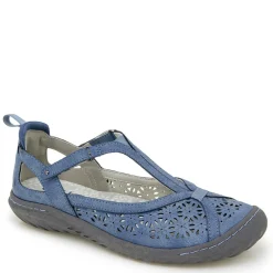 JBU by Jambu Flats|Women's , Daffodil Slip-On - Wide Width Denim