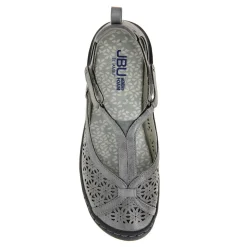 JBU by Jambu Flats|Women's , Daffodil Slip-On Gunmetal
