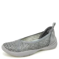 JBU by Jambu Slip-On Shoes|Women's , Emma Slip-On Gunmetal/Shimer