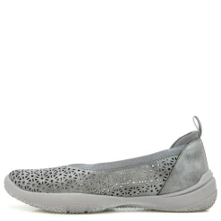 JBU by Jambu Flats|Women's , Emma Slip-On Gunmetal/Shimer