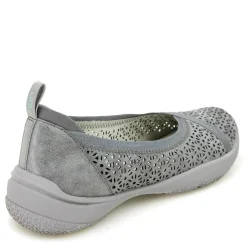 JBU by Jambu Flats|Women's , Emma Slip-On Gunmetal/Shimer