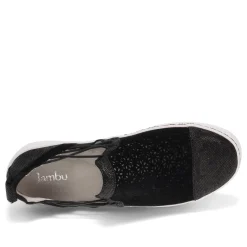 Jambu Slip-On Shoes|Women's JBU by , Erin Sneaker Black