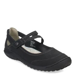 JBU by Jambu Flats|Women's , Fawn Slip-On Black