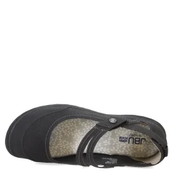 JBU by Jambu Flats|Women's , Fawn Slip-On Black