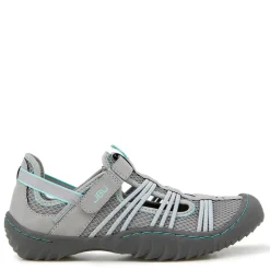 JBU by Jambu Sandals|Women's , Josie Water Ready Slip-On Grey/Pale Teal