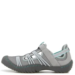 JBU by Jambu Sandals|Women's , Josie Water Ready Slip-On Grey/Pale Teal