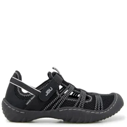 JBU by Jambu Sandals|Women's , Josie Water Ready Slip-On Black/Off White