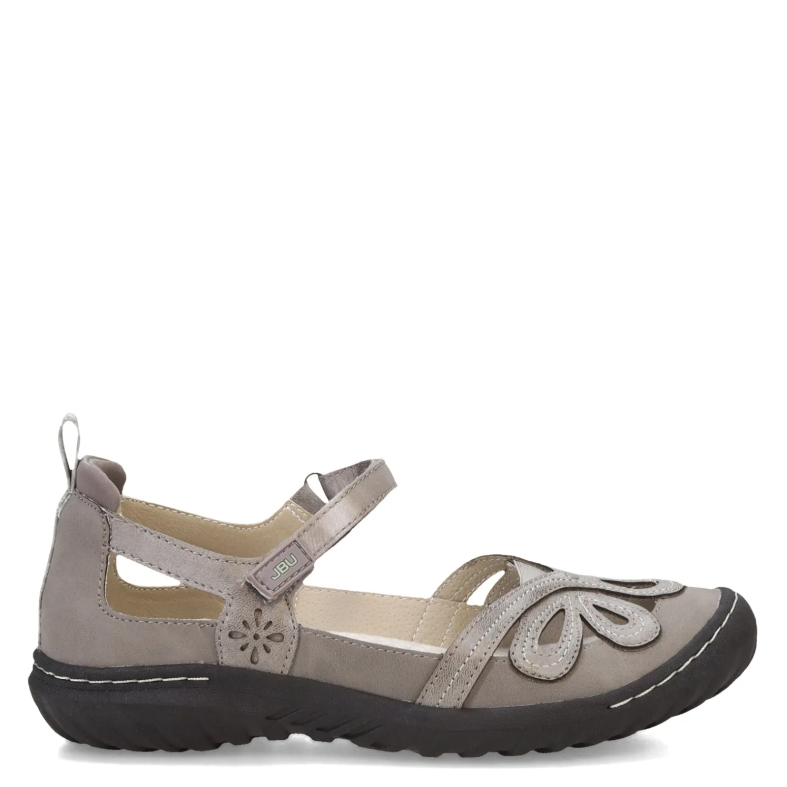 JBU by Jambu Flats|Women's , Magnolia Encore Slip-On Gunmetal