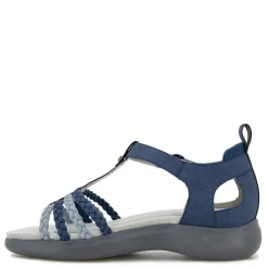 JBU by Jambu Sandals|Women's , Prague Sandal Denim/Stone