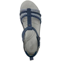 JBU by Jambu Sandals|Women's , Prague Sandal Denim/Stone
