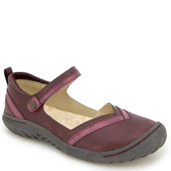 JBU by Jambu Flats|Women's , Raven Slip-On Merlot/Shimmer