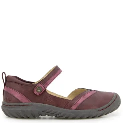 JBU by Jambu Flats|Women's , Raven Slip-On Merlot/Shimmer
