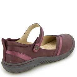 JBU by Jambu Flats|Women's , Raven Slip-On Merlot/Shimmer