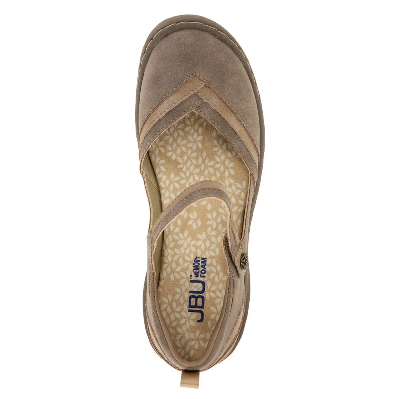 JBU by Jambu Flats|Women's , Raven Slip-On Taupe/Shimmer