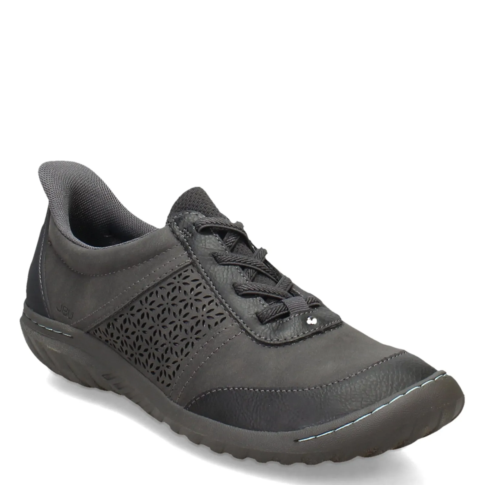 JBU by Jambu Sneakers & Athletic|Women's , Veronica Touchless Slip-On Charcoal/Teal