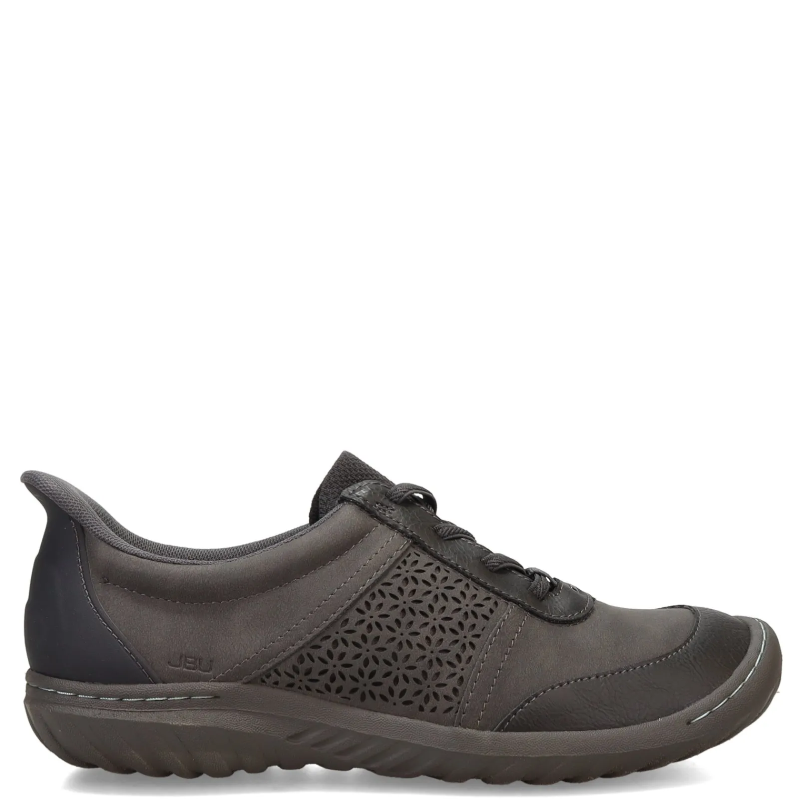 JBU by Jambu Sneakers & Athletic|Women's , Veronica Touchless Slip-On Charcoal/Teal