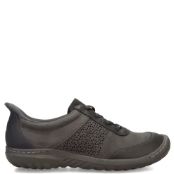 JBU by Jambu Slip-On Shoes|Women's , Veronica Touchless Slip-On Charcoal/Teal