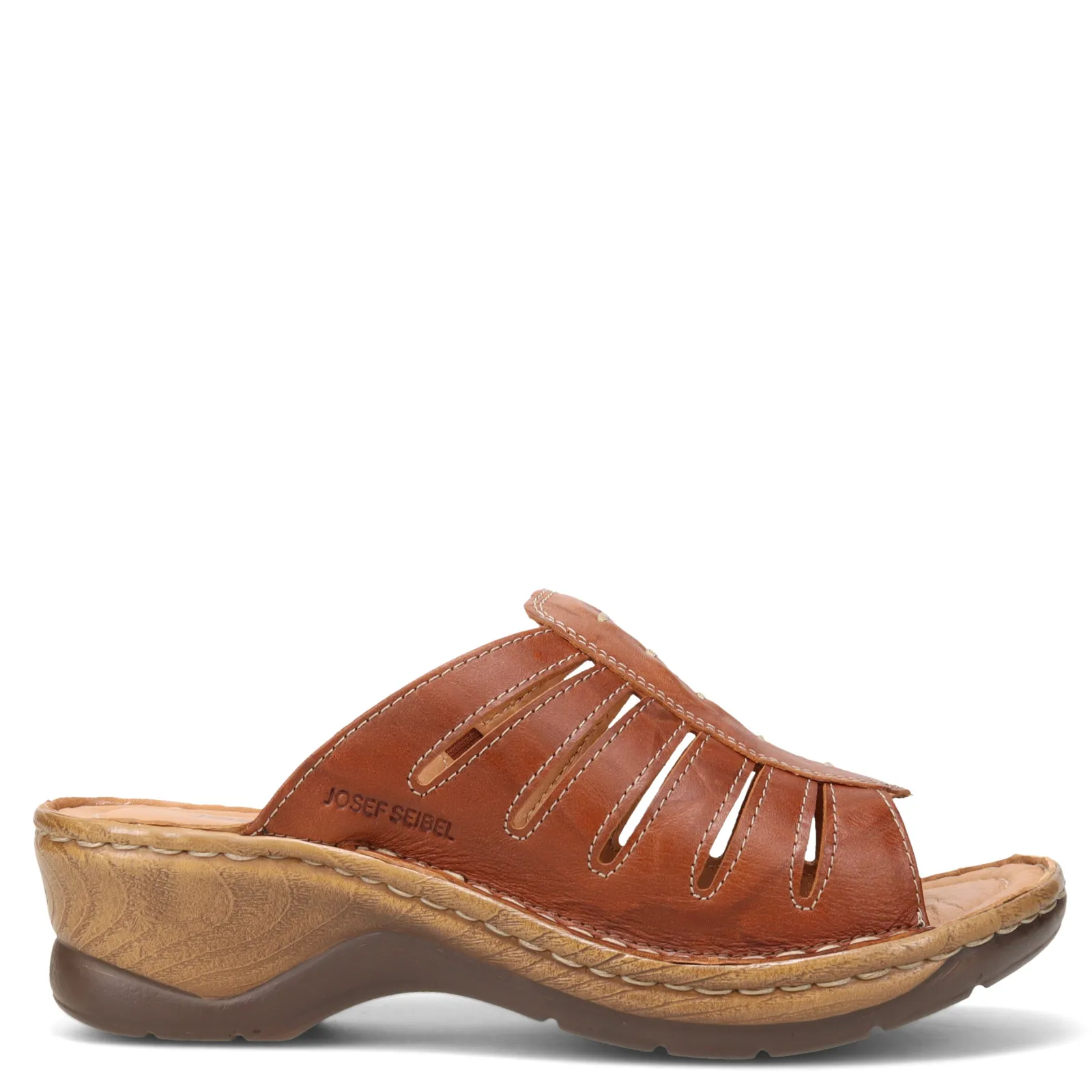 Josef Seibel Sandals|Women's , Catalonia 77 Sandal Brandy