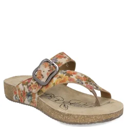 Josef Seibel Sandals|Women's , Tonga 77 Sandal Beige Multi Floral