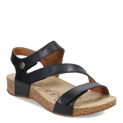 Josef Seibel Wedges|Women's , Tonga 25 Sandal Black