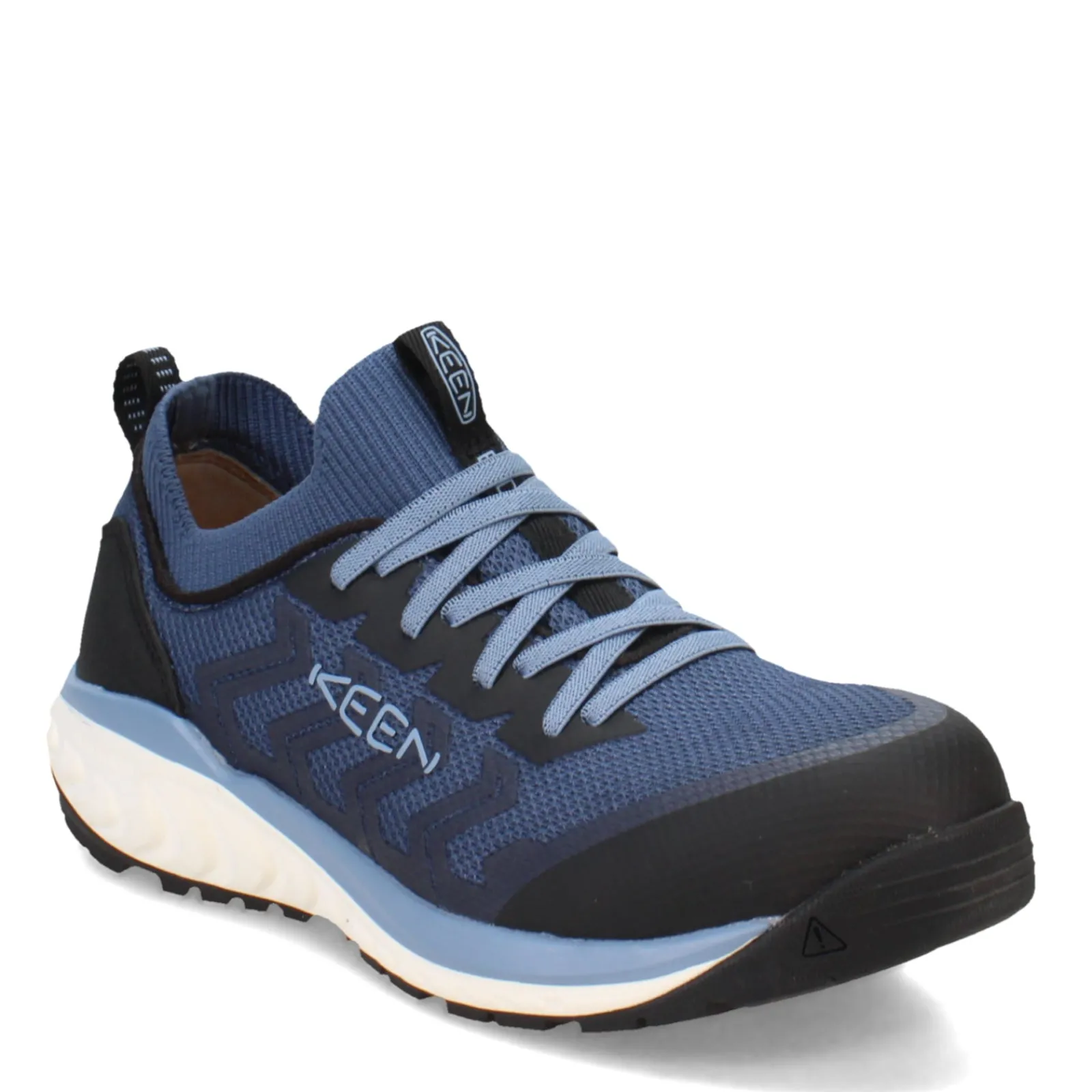 KEEN Utility Work & Safety|Women's , Arvada Shift ESD Comp Toe Work Sneaker Indigo/Faded Denim