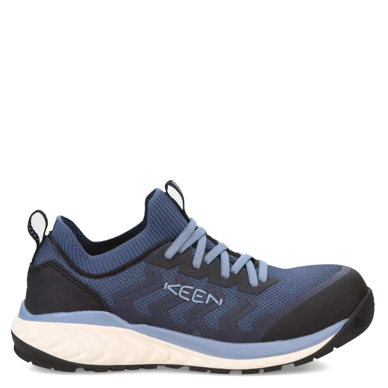 KEEN Utility Work & Safety|Women's , Arvada Shift ESD Comp Toe Work Sneaker Indigo/Faded Denim