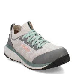 KEEN Utility Work & Safety|Women's , Arvada Shift Comp Toe Work Sneaker Steel Grey/Granite Green