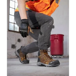 KEEN Utility Boots|Women's , Evanston 6-inch ESD Composite Toe Work Boot Bison/Black