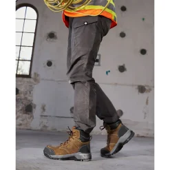 KEEN Utility Boots|Women's , Evanston 6-inch ESD Composite Toe Work Boot Bison/Black