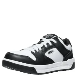 KEEN Utility Work & Safety|Women's , Overton Comp Toe Work Sneaker White/Black