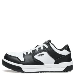 KEEN Utility Work & Safety|Women's , Overton Comp Toe Work Sneaker White/Black