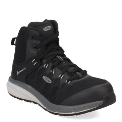 KEEN Utility Work & Safety|Women's , Vista Energy Mid CT Waterproof Work Boot Vapor/Black