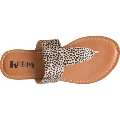 Korks Sandals|Women's , Dawn Sandal Natural Black