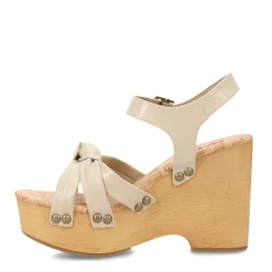 Korks Pumps & Heels|Women's , Dawson Sandal Off White