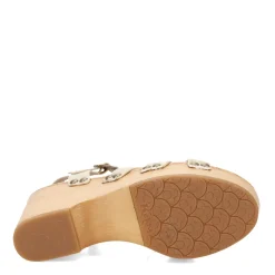 Korks Wedges|Women's , Dawson Sandal Off White