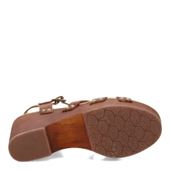 Korks Wedges|Women's , Dawson Sandal Brown