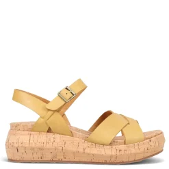 Korks Sandals|Women's , Kalie Sandal Yellow