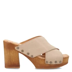 Korks Pumps & Heels|Women's , Lynda Sandal Natural