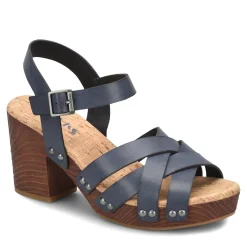 Korks Pumps & Heels|Women's , Naomi Sandal Navy