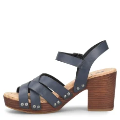 Korks Pumps & Heels|Women's , Naomi Sandal Navy